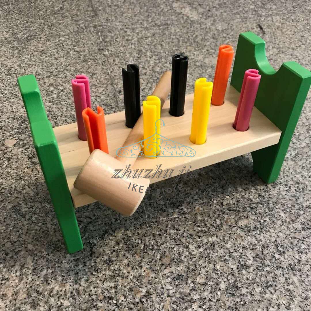 IKEA IKEA Mula Toy Hammer Block Children's Educational Toy Building Blocks Hand-eye Coordination Training Knock Knock Music