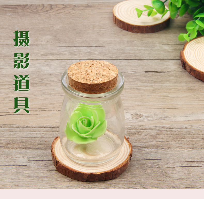 Gỗ tròn tự làm tay mẫu giáo vẽ tay gỗ mảnh nghệ thuật gỗ rắn đầu trang trí vật liệu cơ sở linh sam - Trang trí nội thất tự trang trí phòng ngủ handmade