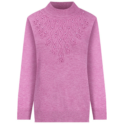 【已验货】加绒加厚妈妈款毛衣