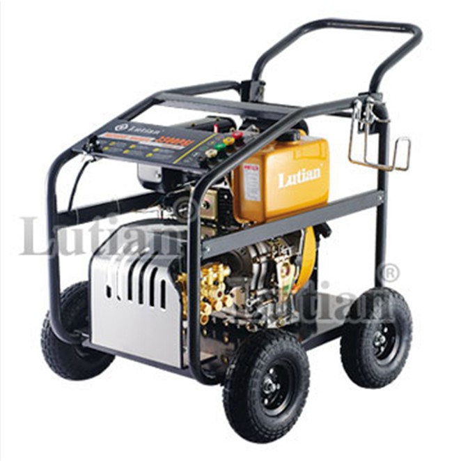 Lvba electric start diesel high pressure washer hand push car washer 248 kg high pressure car washer 15D36-10