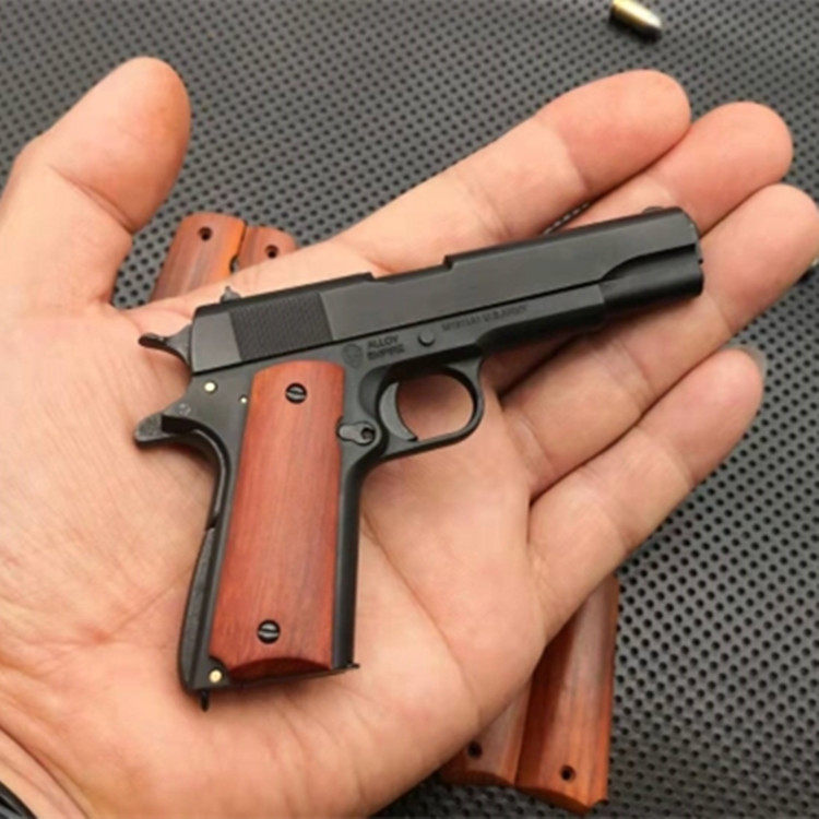 1:2.05 alloy empire all-metal Colt 1911 shell gun assembly model cannot be fired and detachable