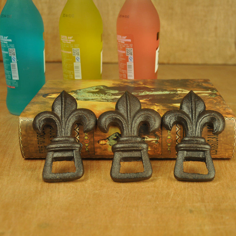 Vintage cast iron beer corkscrew wrought iron opener corkscrew opener home restaurant decoration groceries lily