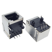RJ11 RJ11 RJ12 bending foot 95001 4P4 6P6 6P6 8P8 8P8 Phone socket with shielded 90 degrees