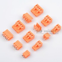 Orange plug HT396KVR 2P 3 4 5 6 7 8-12P PLUG-in TERMINAL block spacing 3 96MM