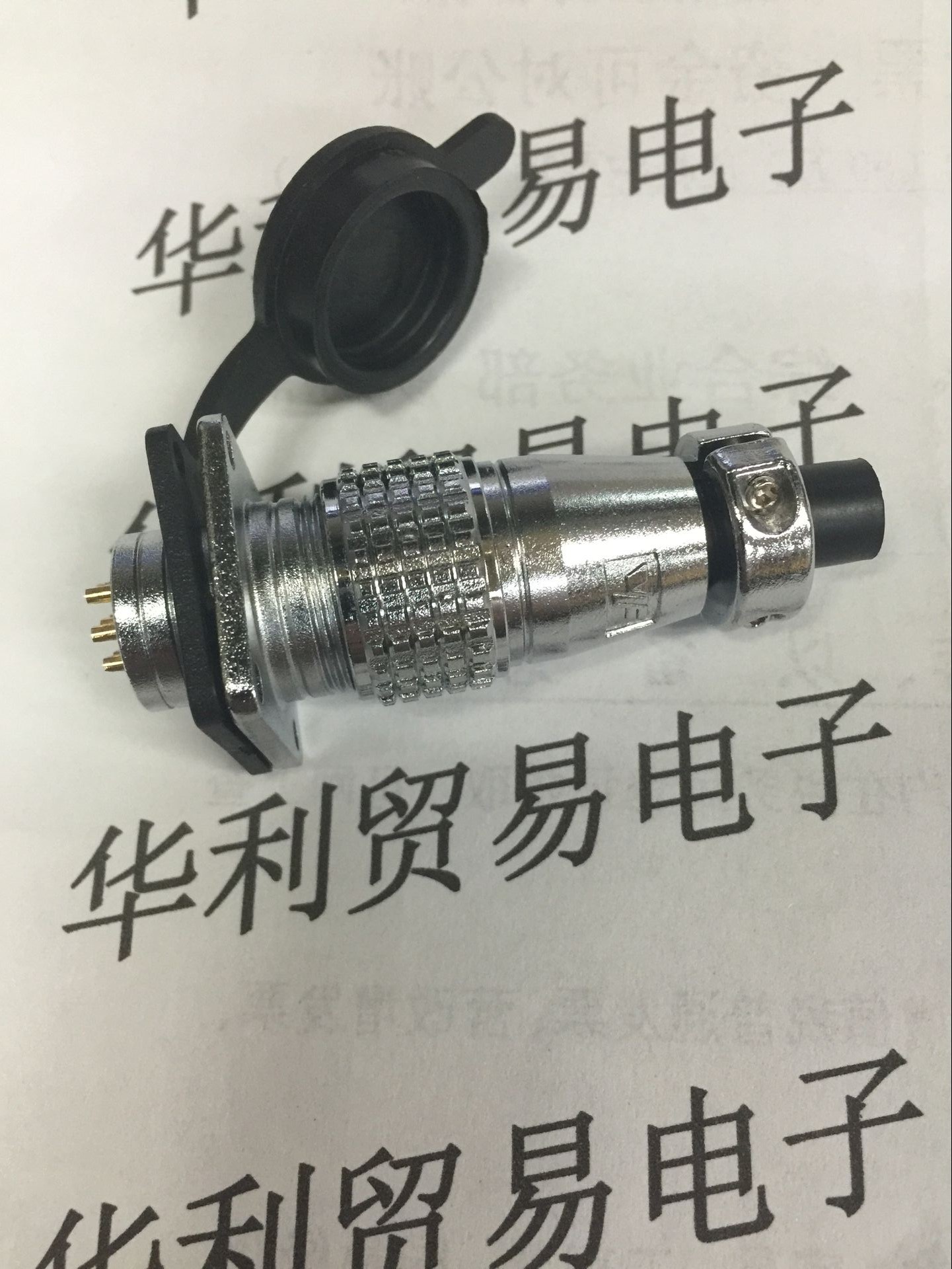 P16 Feida Yongfeng VF aviation plug socket 2 3 4 5 6 7 8 9 core with square plate flange opening 16MM