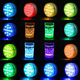 Fish tank light 13led waterproof colorful swimming pool underwater light landscape aquarium light RF remote control magnet suction cup diving light