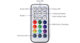 Fish tank light 13led waterproof colorful swimming pool underwater light landscape aquarium light RF remote control magnet suction cup diving light