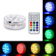 Fish tank light 13led waterproof colorful swimming pool underwater light landscape aquarium light RF remote control magnet suction cup diving light