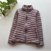 Europe and the United States tail single womens new ultra-light down cotton cotton coat thin and wild light jacket quilted jacket