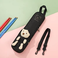 W-43 Black Bear Puppet Drum Back