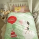 Phim hoạt hình thiếu nhi ba mảnh cotton quilt chăn học sinh ba mảnh cotton trẻ em bé trai bộ đồ giường 1,2 m