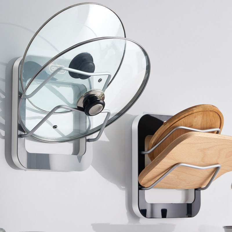 Pot Lid Shelving Shelf Wall-mounted Chopping Board cutting board Cutting Board Kitchen Placement Theiner Case Board Intake Free of Punch Drain-Taobao