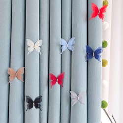 Curtain Decorative Accessories, Small Ornaments, Gauze Curtains, Door Curtains, Curtain Head Pins, Brooches, Three-Layer Sheer Fabric, Butterfly Embellishments, Hanging Decorations