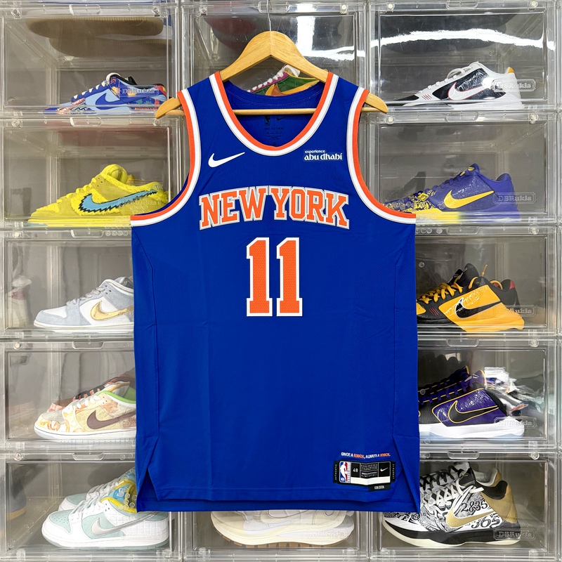 【Tangtang】Nike Nba New York Knicks 25-26 Season Logo Edition Au Brunson Player Edition Jersey