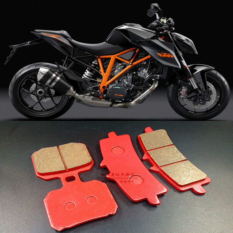 Suitable for KTM1290GT 1290SDR motorcycle front brake pad rear disc brake pad brake leather abalone caliper