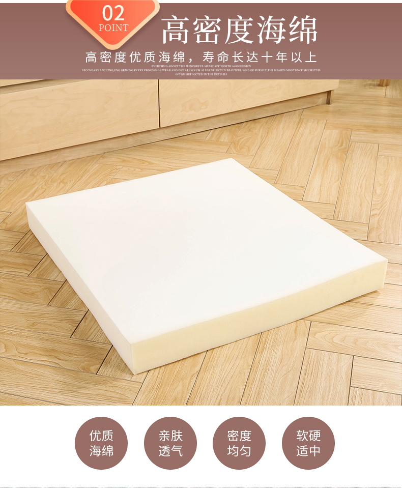 Xiyuan gấp cơm trưa văn phòng phá vỡ pad tầng xốp nệm tatami mat duy nhất đôi nệm