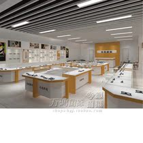 New brand glasses display counter Glass island cabinet Jewelry watch Cosmetics product display cabinet