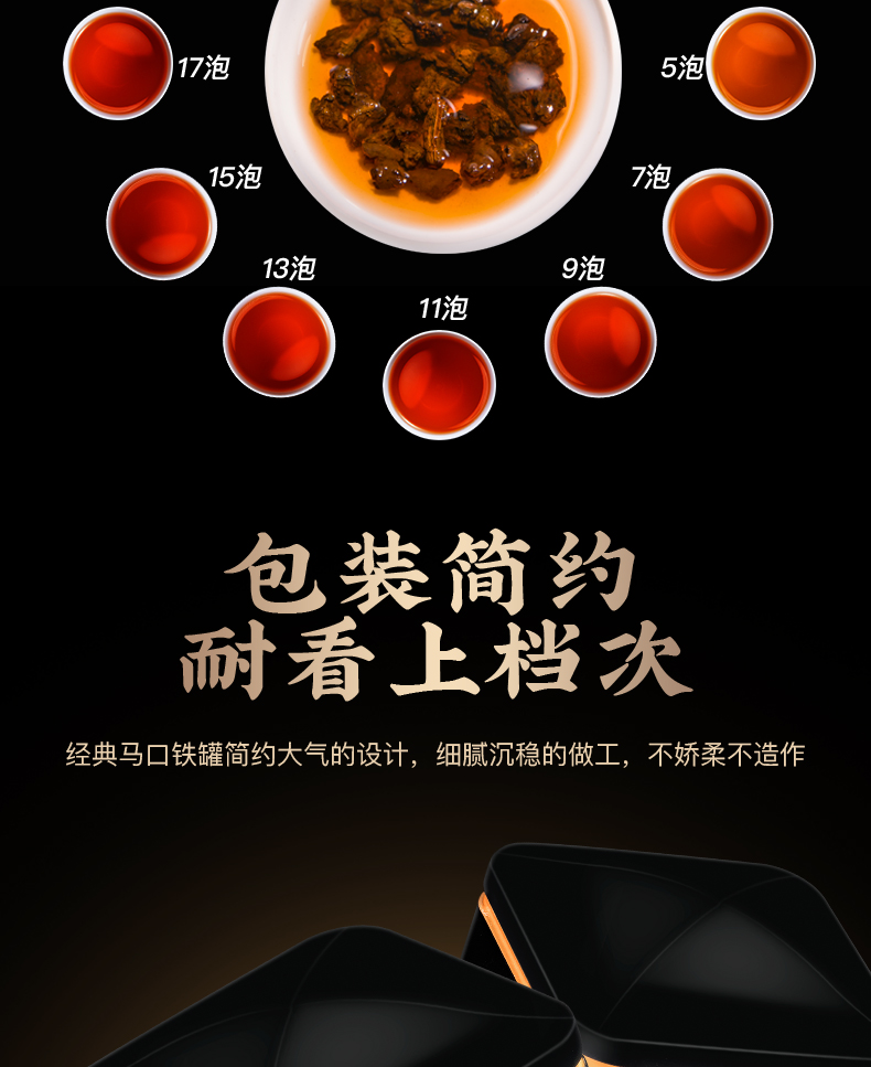 醉然香 5年陈化 茶化石 碎银子 125g 图14