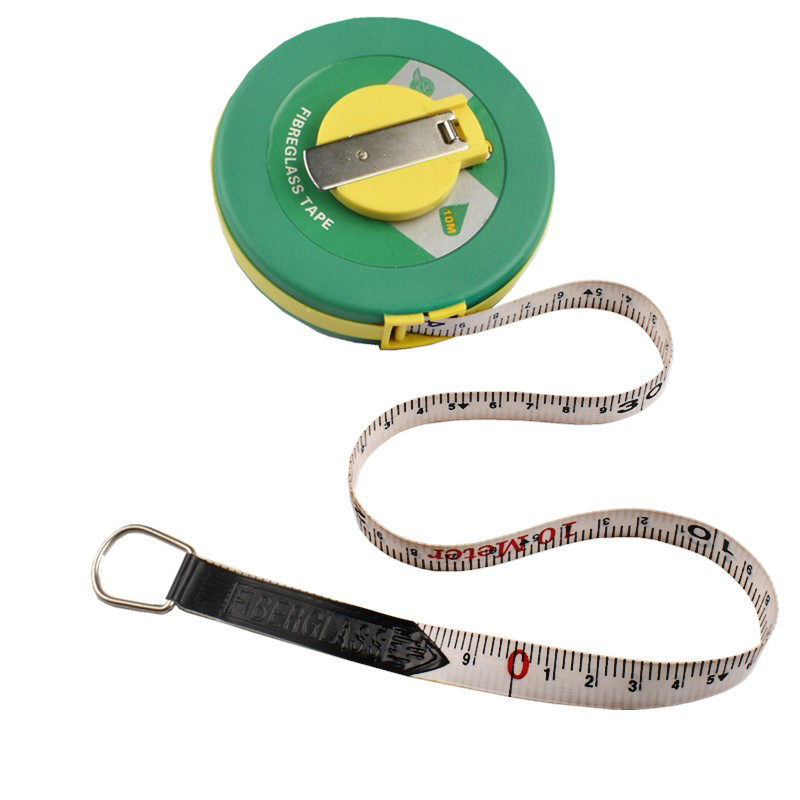 Fiber leather measuring tape measuring ruler toughness waterproof soft leather ruler soft ruler 10 m high-precision leather ruler