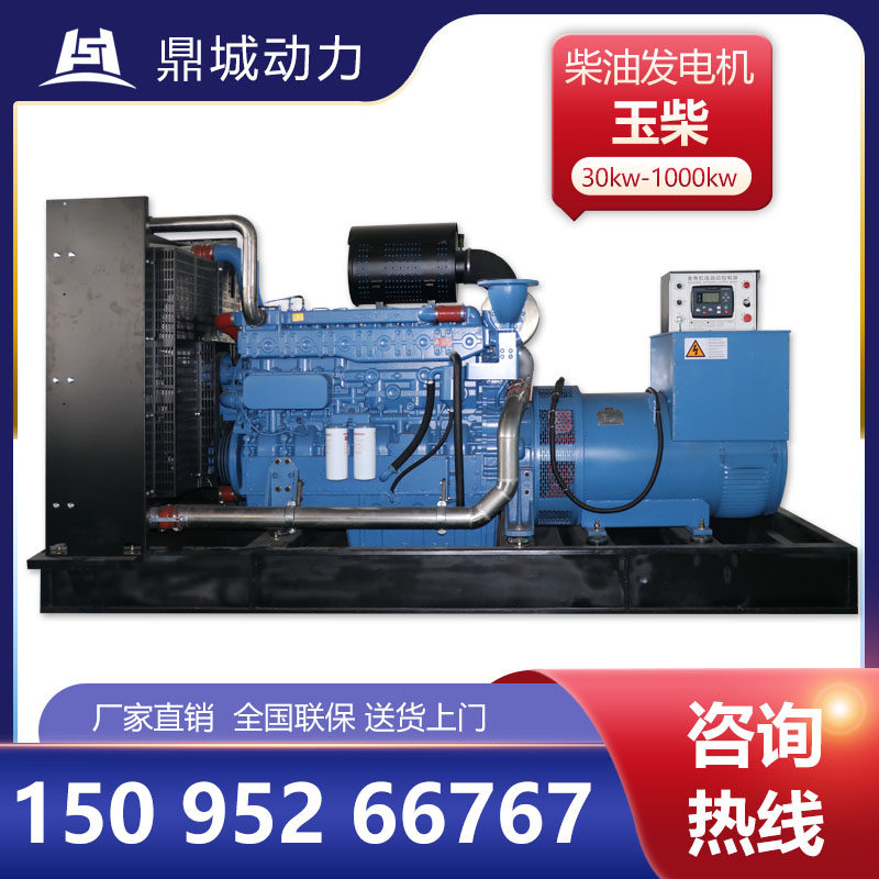 Diesel generator set 100200250300400500KW 800 kW all copper brushless fully automatic mute