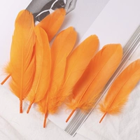 50 оранжевых волос моллюсков 50 корней