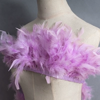 Светло -фиолетовый 9#длинная огненная пленка края 1 метр