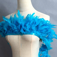 Озеро синее 24#длинная пожарная ткань края 1 метр