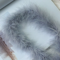 2 метра серого длинного бархатного зашифрованного волос.