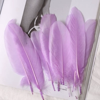 50 светло -фиолетовых волос моллюсков 50 корней