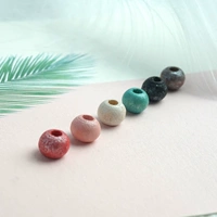 Цветные деревянные бусинки 6 мм (10) (10)