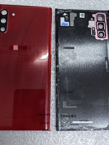 Подходит для Samsung Note Battery Cover Note10+ задний крышка Note10plus Actule Atterme Middle Frame Metal