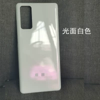 S20fe задняя крышка без рамки матовая белая оригинал