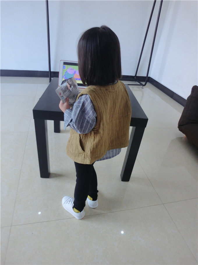 Gilet enfant en lin - Ref 2069461 Image 27