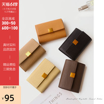 FASHSAY genuine leather lady delicately upscale 2021 new ultra slim fit card with large capacity Business card bag