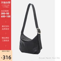 FASHSAY2022 new summer genuine leather womens bag texture small crowdsourced small single shoulder tote underpack bag