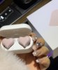 Official Genuine Japanese Heartbuds Heart-Shaped Cute Girls In-Ear Wireless Bluetooth Headphones Pink