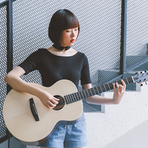 enya enya x2 spruce veneer folk guitar student travel guitar 36 41 inch plus shock electric box
