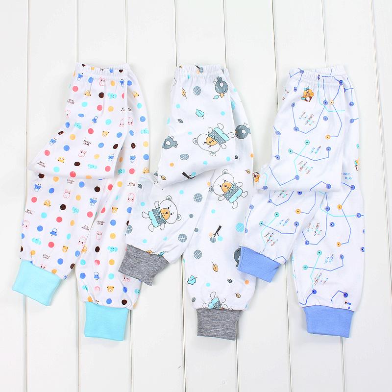 Quần lót cotton cho bé Quần cotton cho bé đơn xuân và mùa thu quần ấm 1 mỏng 2 bé gái 3 có thể mở 5 tuổi quan lot tre em