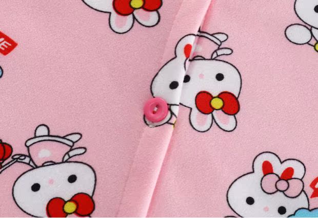 Trẻ em mặc đồ lót trẻ sơ sinh bộ đồ ngủ mùa thu và mùa đông Trẻ em quần áo ấm cộng với quần áo nhung bé trai và quần áo mùa thu đồ bộ cho bé gái 11 tuổi