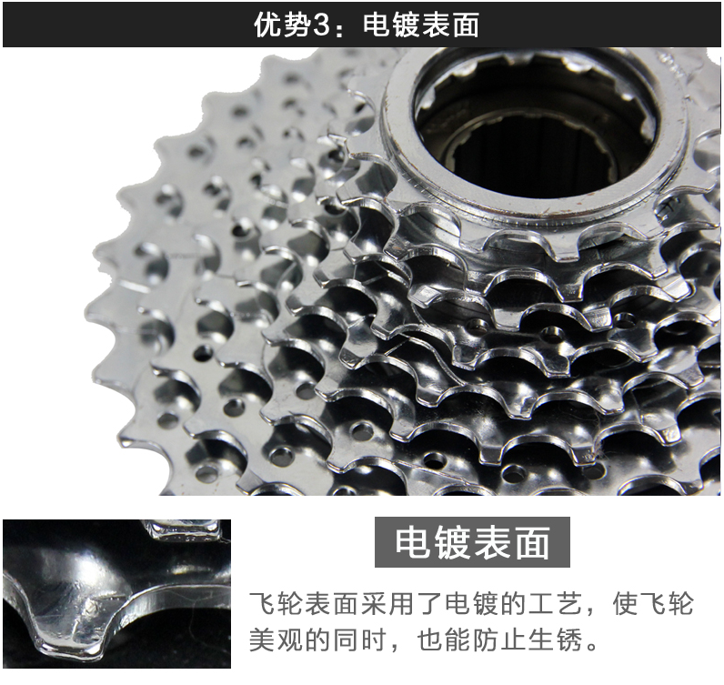 Pignon de vélo 8 vitesses - Ref 2367021 Image 25