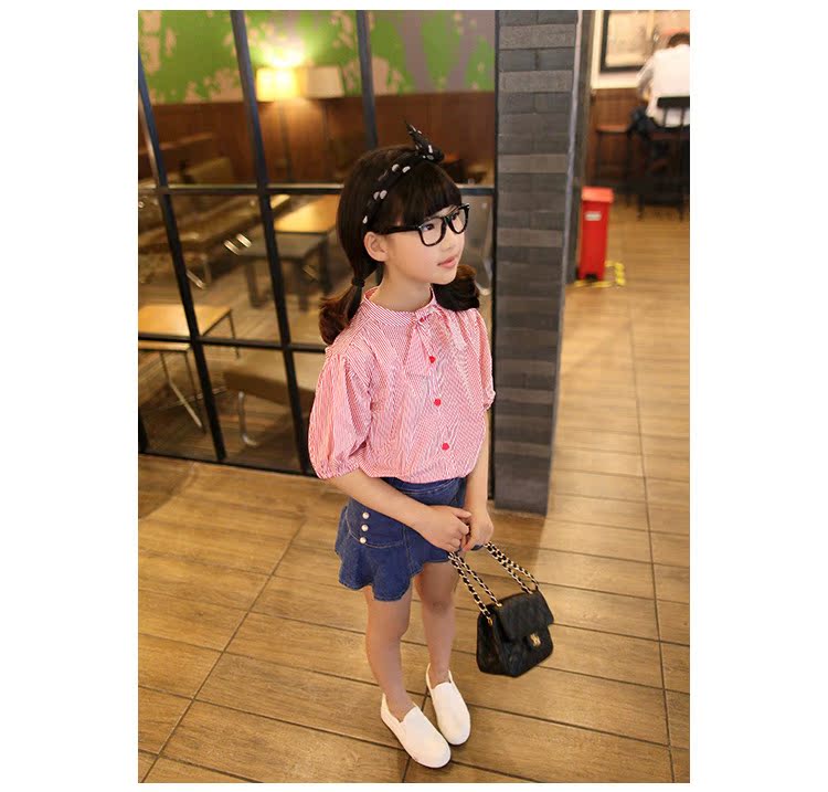 Jupe pour fille en toile - Ref 2051595 Image 11