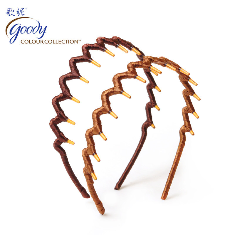 美国Goody歌妮 头饰 发饰 缎带发箍 锯齿头箍 欧美时尚防滑 0499