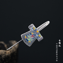 Treasure Hunt for Chinese Wind featured metal bookmarking for old and foreign friends to commemorate festive creative gift stationery Fengrobes