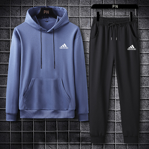 2020新款卫衣两件套潮流运动套装