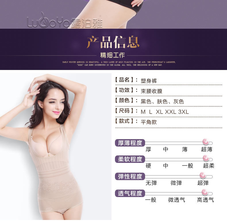 Sous-vêtement minceur sexy en nylon - Ref 690949 Image 8