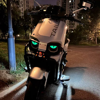 Applicable to tailing super sky electric vehicle luminous eyes