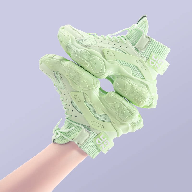 Basketball high-top shoes women's spring and autumn 2022 new aj women's shoes increase winter casual sports shoes all-match ins tide