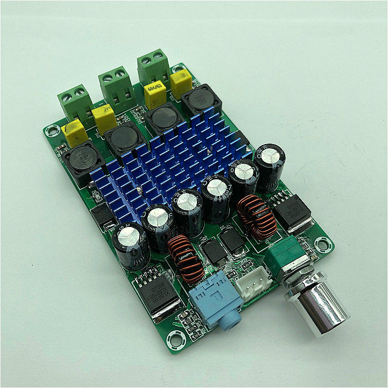 XH-M643 Automatic boost-type undistorted storage battery with TPA3116D2 digital power amplifier board 12V100W