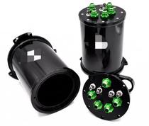 Modified racing competitive off-road auxiliary fuel tank built-in double oil pump built-in oil pump explosion-proof auxiliary oil pot aluminum alloy