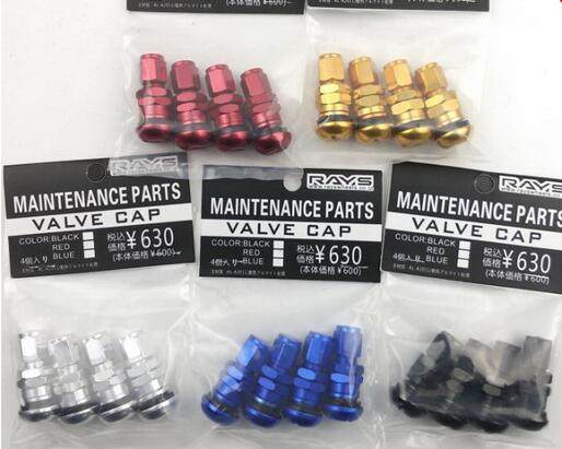 Retrofit vacuum valve nozzle car tire aluminum alloy gas nozzle explosion-proof valve nozzle